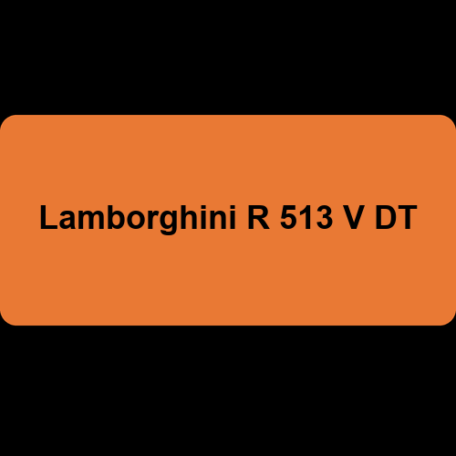 Lamborghini R 513 V DT